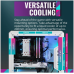 Cooler Master MasterBox Q300L White Micro-ATX Tower Magnetic Design Dust Filter MCB-Q300L-WANN-S00